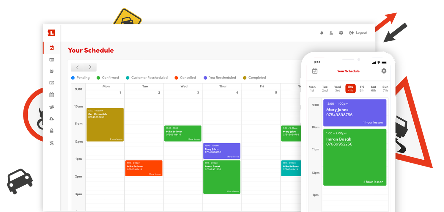 Driving Instructor Software Image